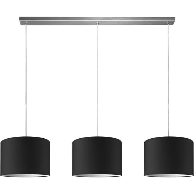 hanglamp beam 3 bling Ø 30 cm - zwart