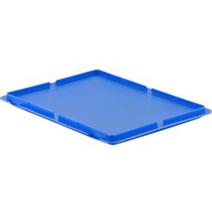 Deksel voor Euronorm bak MF 4120/4170/4220 blauw