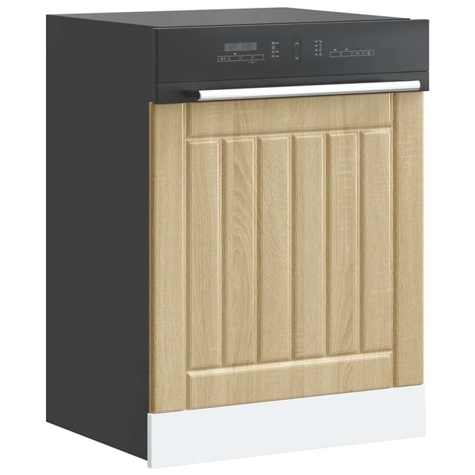 vidaXL - Vaatwaspaneel - Lucca - bewerkt - hout - sonoma - eikenkleurig