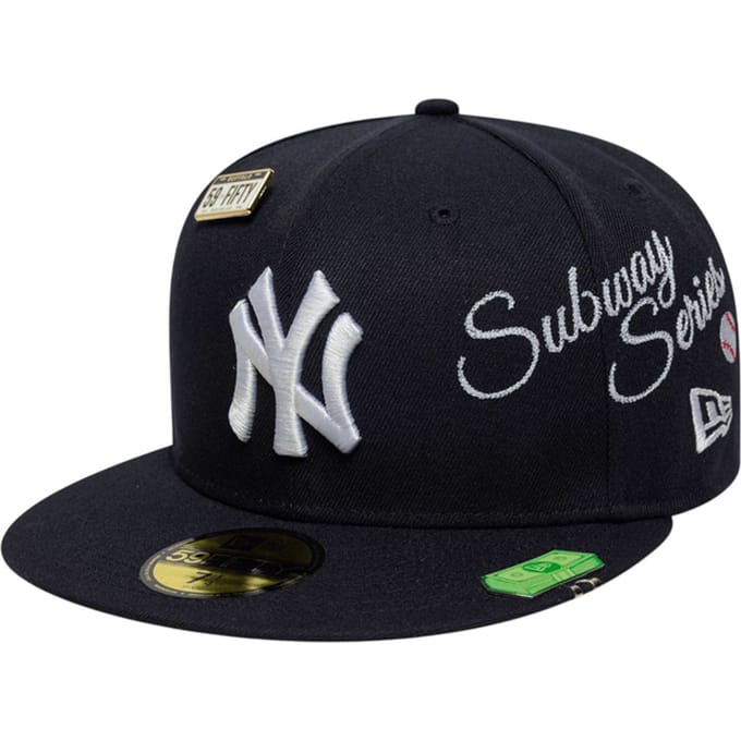 New Era MLB New York Yankees Subway Series 59fifty Pet Blauw