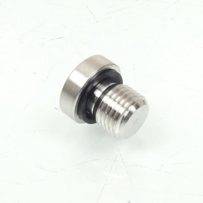 Vis bouchon obturateur de sonde lambda RB Max M12 Pas 1.25 pour moto auto Neuf