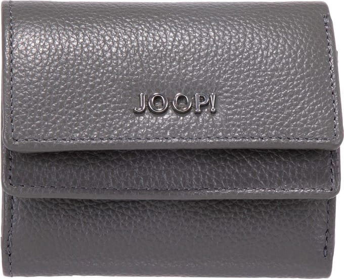 JOOP! Leren Portemonnee Vivace Lina Purse Darkgrey Donkergrijs