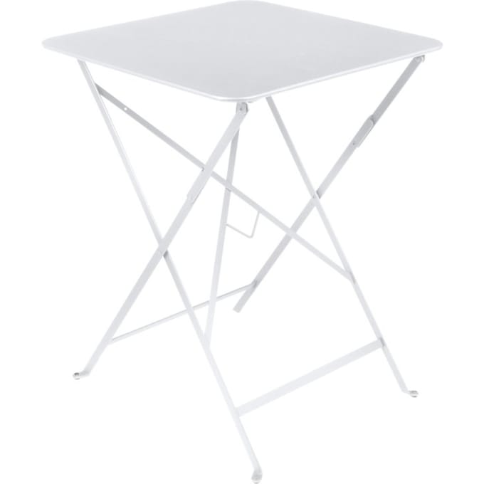 Fermob BISTRO klaptafel vierkant - 01 katoenwit - 57 x 57 cm
