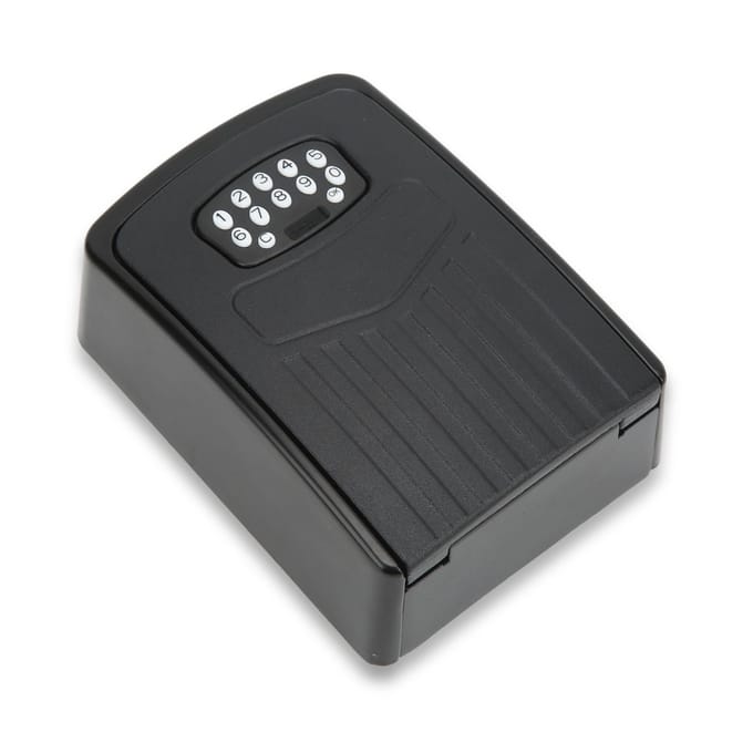 Slimme Sleutelkluis Dynamisch Wachtwoord Bluetooth APP Afstandsbediening Hoge Veiligheid IPx5 Waterdicht voor Sleutelopslag black