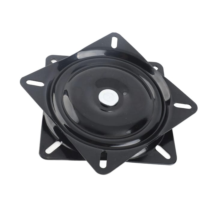 Roulement de plateau tournant, rotation à 360 degrés, forte capacité de charge, utilisation facile, installation de la base de la plaque de tabouret