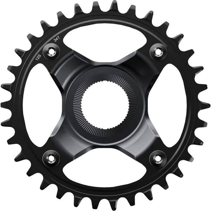 Kettingblad 34T Shimano Steps SM-CRE80 - 12 speed met 56,5 mm kettinglijn
