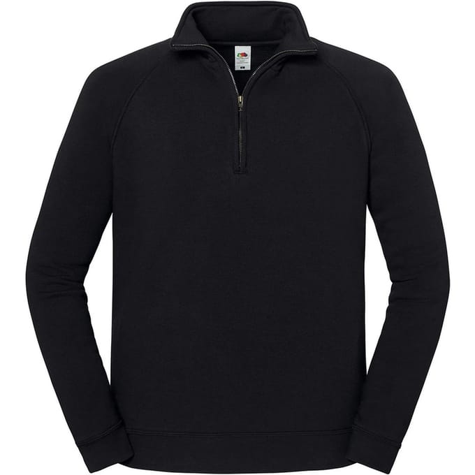 Fruit of the Loom Unisex Volwassen Iconic Premium Sweatshirt (Zwart)