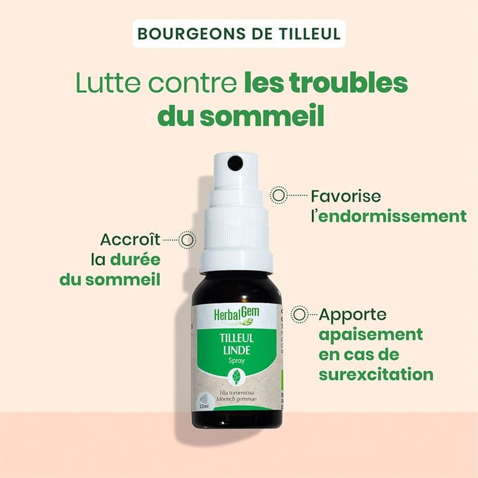 HerbalGem Linde Bio | Slaap & Ontspanning 15 Spray