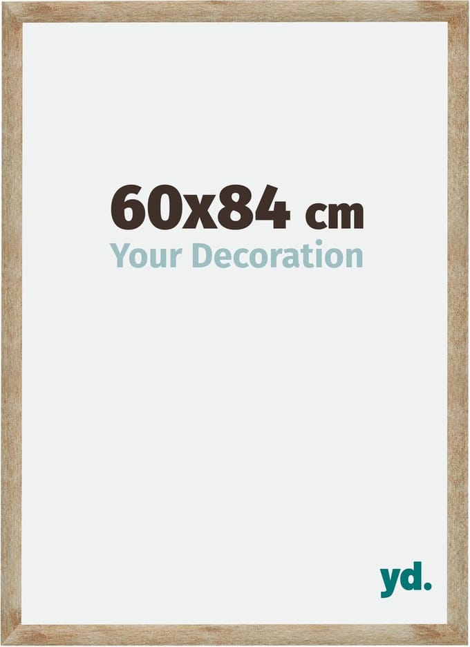Your Decoration - Fotolijst 60x84 cm - MDF - Goud - Catania