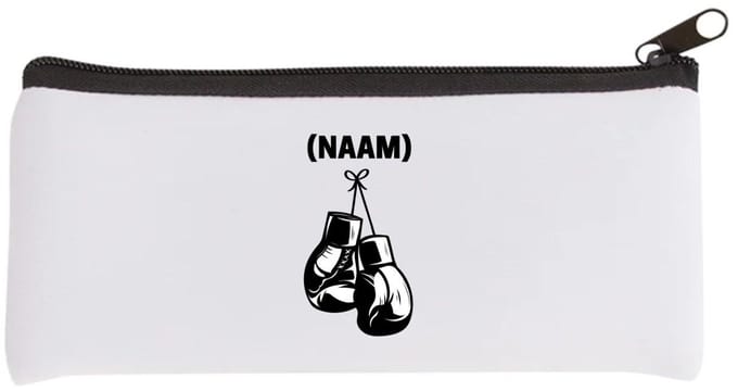Akyol - boksen met eigen naam Etui - Sport - bokser - vechtsport - 20 bij 9 cm