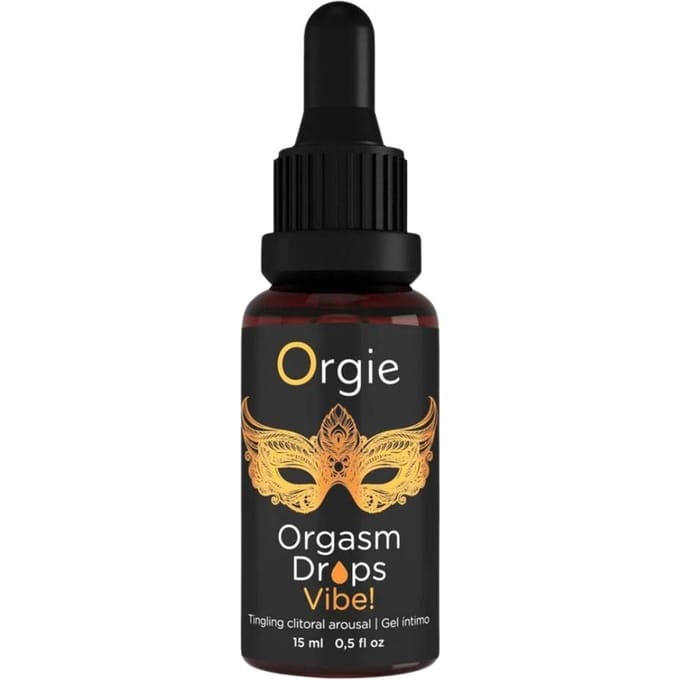 Orgie - Orgasm Drops Vibe! - Stimulating Drops - 0.5 fl oz / 15 ml