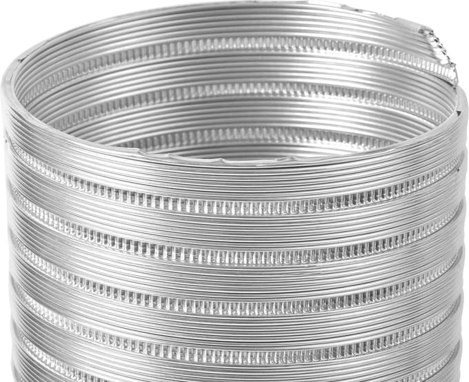 AIRACE Aluminium Ventilatieslang Ø150 mm – Flexibel – 3 meter