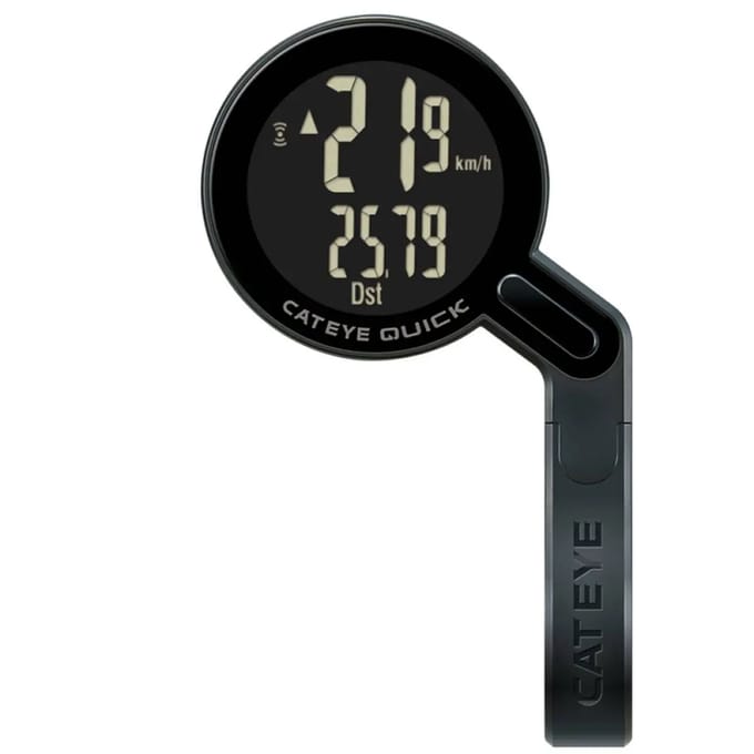 CatEye Quick CC-RS100W Fietscomputer - Draadloos - Zwart