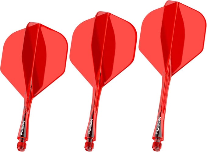 Winmau Fusion Red NO2 - Dart Flights