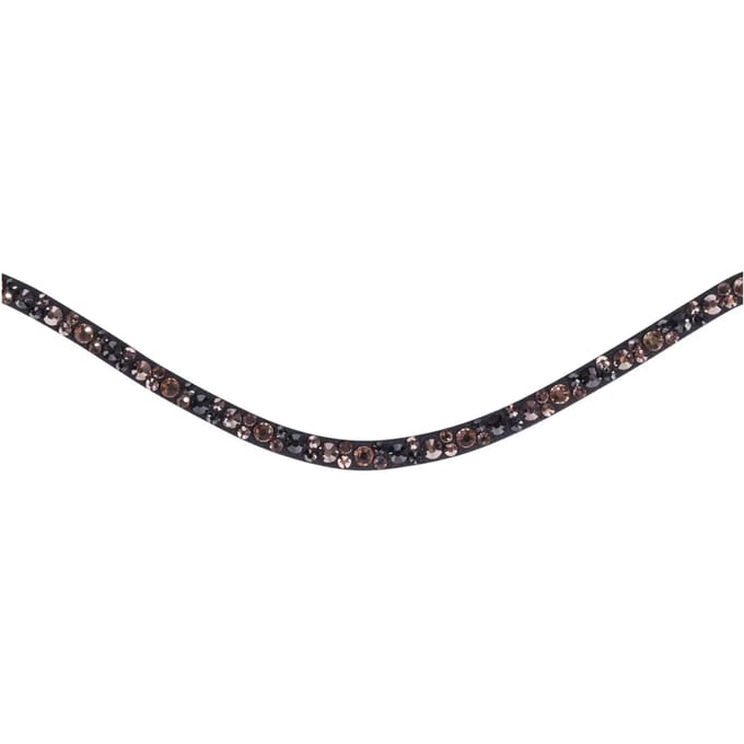 Frontaal voor paard HKM Rosegold Glamour Style