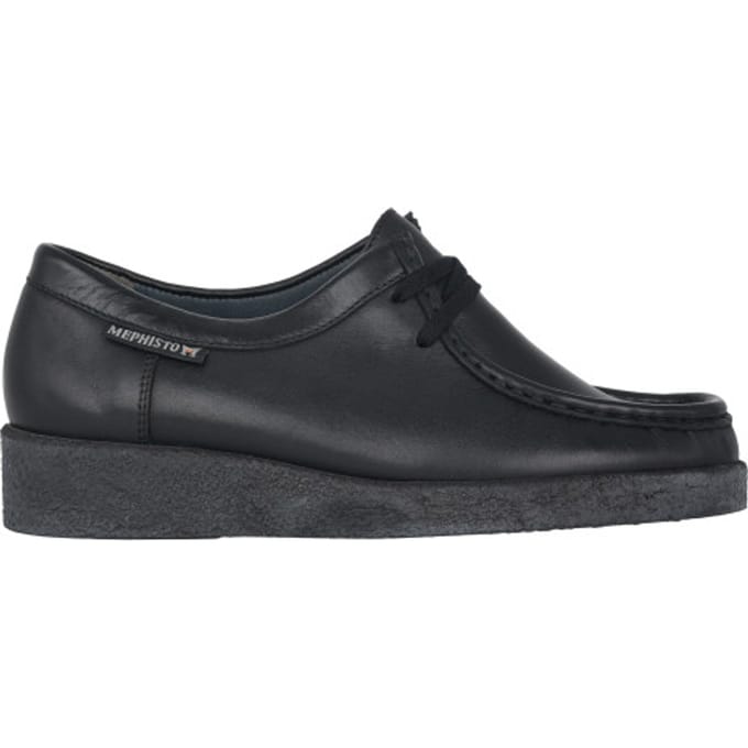 Mephisto Christy - dames veterschoen - Zwart - maat 41 (EU) 7.5 (UK)