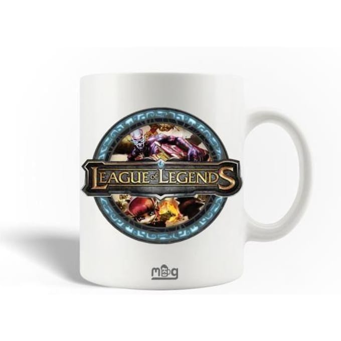 Mug - League of Legends - Céramique - 30cl - Blanc - Compatible lave-vaisselle