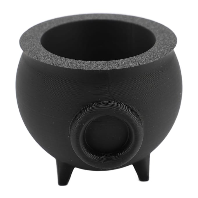 Ketel Theelichthouder Aromatherapie Diffuser Kaars Pot voor Vakantie Thema Decoratie Bureau black