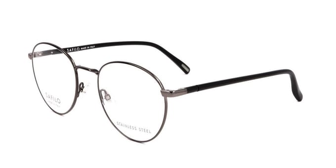 Safilo BUSSOLA 08 Dark ruthenium 52/21/145 MAN Brilmonturen