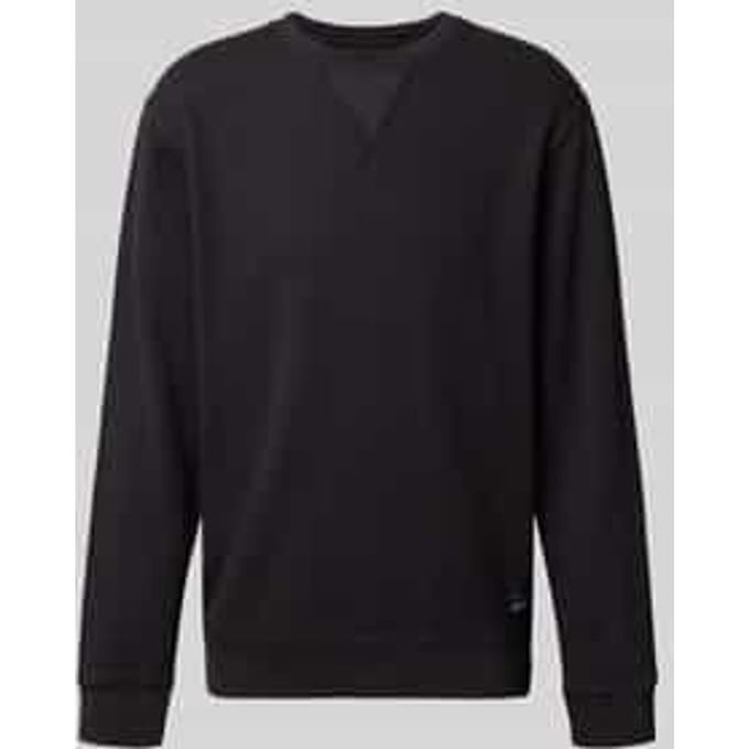 regular fit sweatshirt met ronde hals