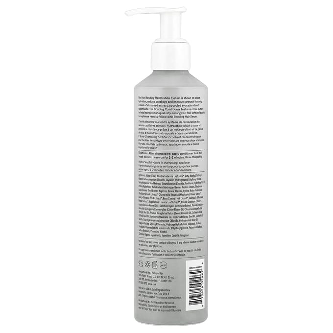 ACURE, Bonding Conditioner, Voor Beschadigd Haar, 250ml (8.5fl oz) white