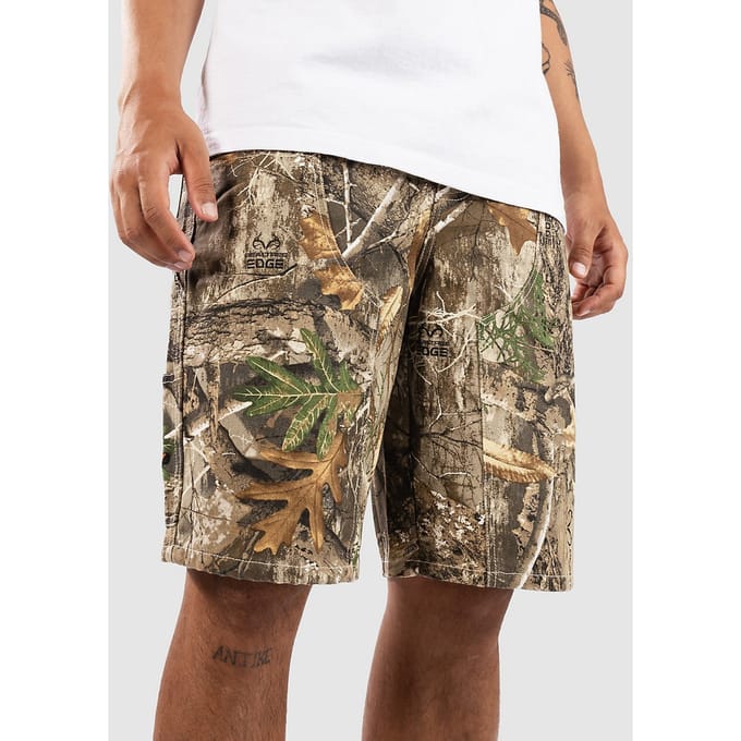 Empyre Real Tree Loose Fit Double Knee Sk8 Korte Broek camouflage