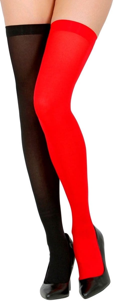 Kniekousen rood wit