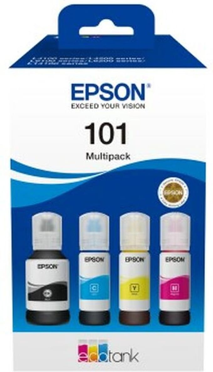 Epson 101 Multipack - 4-pack - black yellow cyan magenta - original - ink tank