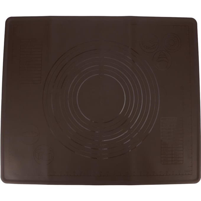 Siliconen Bakmat Niet?Plak Hoge Temperatuur Bestendig Rollend Gebak Deeg Mat Bakbenodigdheden black