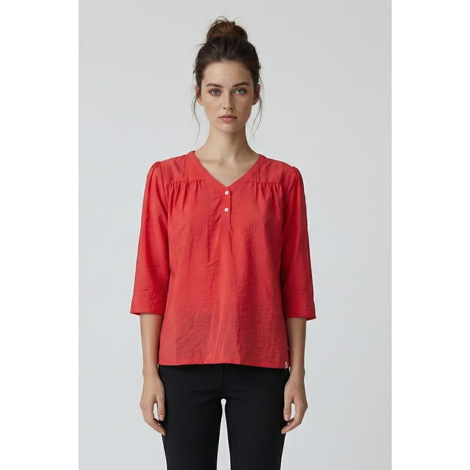 DIDI Blouse Pearl In Rose Red Größe: 46 | Blusen Outlet | Damen | Weiß