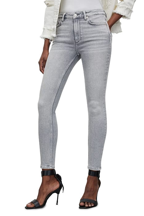 AllSaints Dax Jean Snow Grey Taglia: W31 | Jeans Slim Fit Outlet | Donna | Grigio