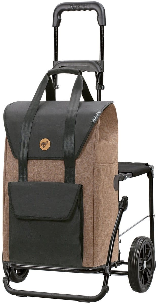 Andersen Shopper Komfort Shopper Senta 2.0 Winkelwagen 57 cm - 49 L - sand