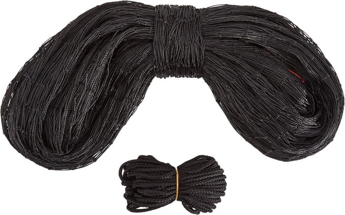 Beschermingsnet voor katten, zwart, M 4 x 3 m