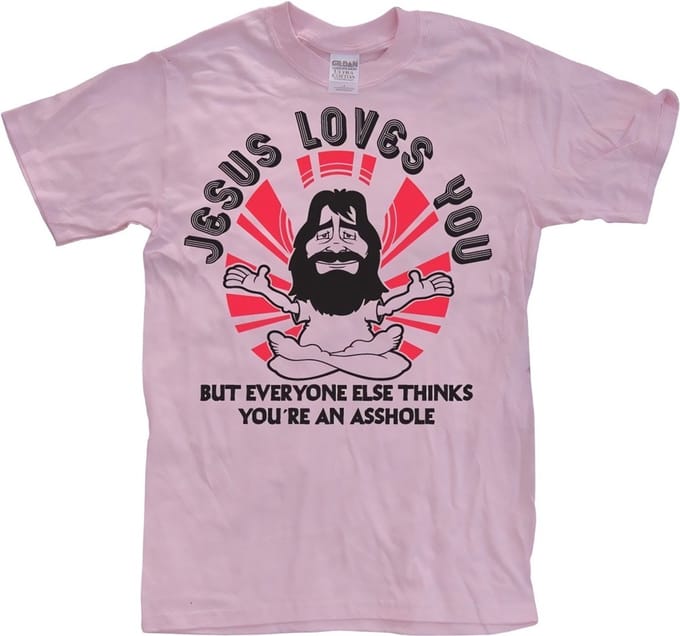 Hybris Jesus Loves You, But Everybody Else... Pink