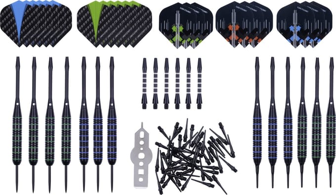 Engelhart Darts - steel/ Softip darts set