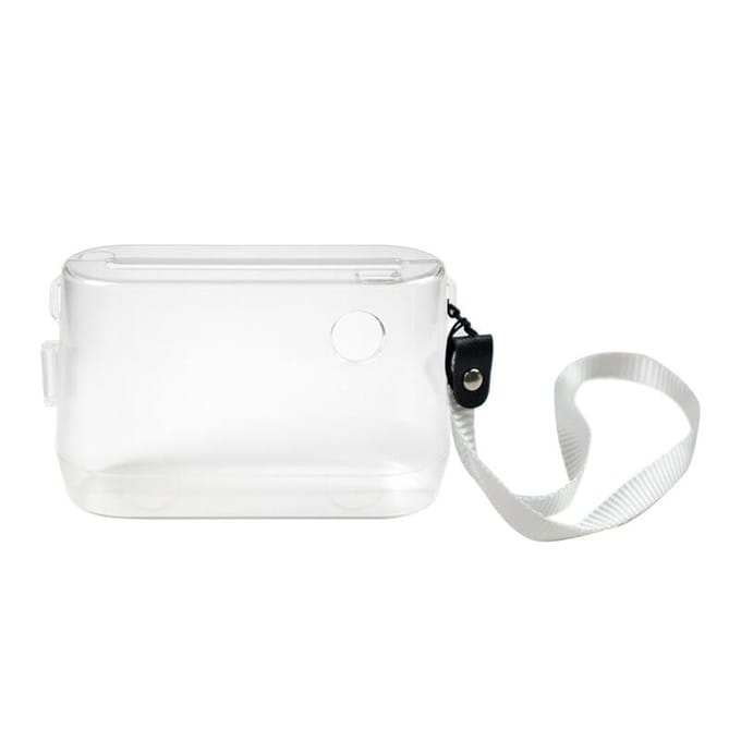 PeriPage transparante beschermhoes met draagbaar handtouw voor A9/A9s/A9 Pro/Q9s Mini transparant