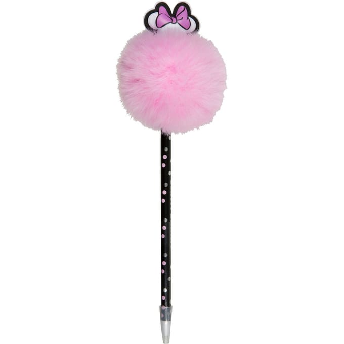 Minnie Mouse balpen met pom-pom