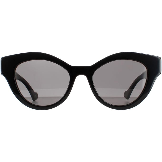 Gucci Cat Eye Dames Zwart Grijs GG0957S Zonnebril