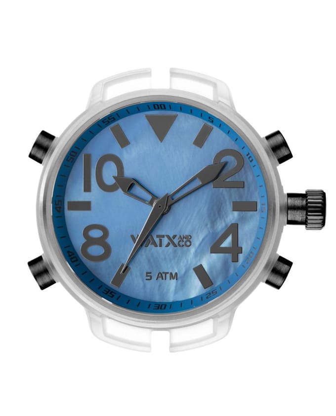 Montre Watxandco Rwa3712. Boîte, Couleur Bleue. Unisexe. gray