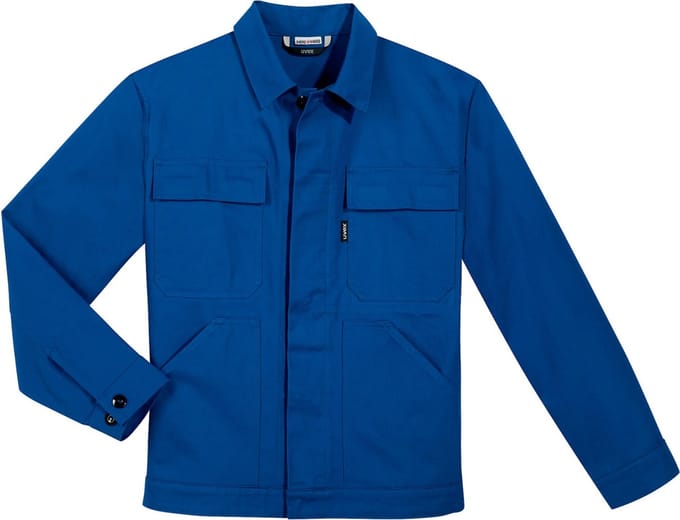 Uvex Arbeitsjack Plus Blauw, Kornblauw (88709)