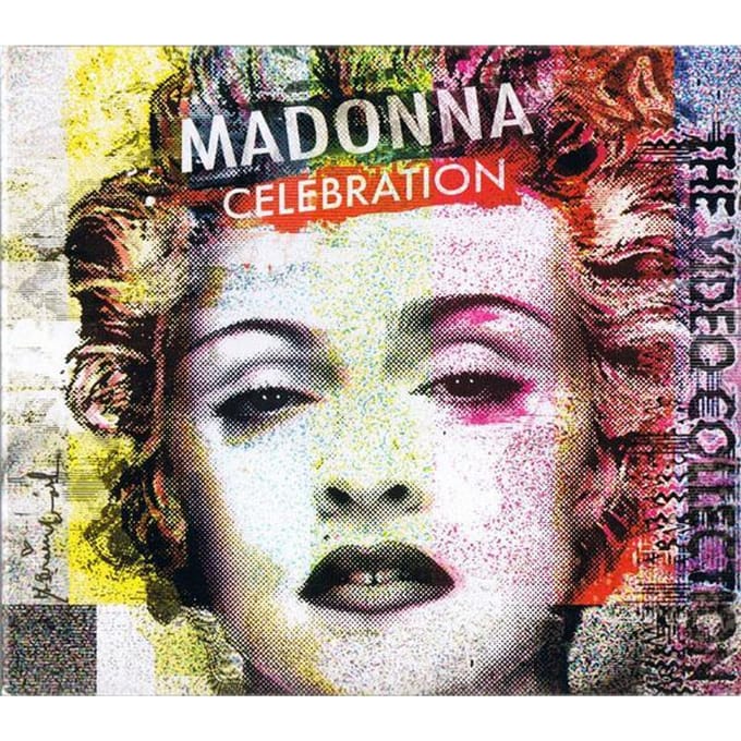 DVD MADONNA Celebration The Video Collection 2522034 Warner Bros. 2009 Canada Post Gebruikt gray