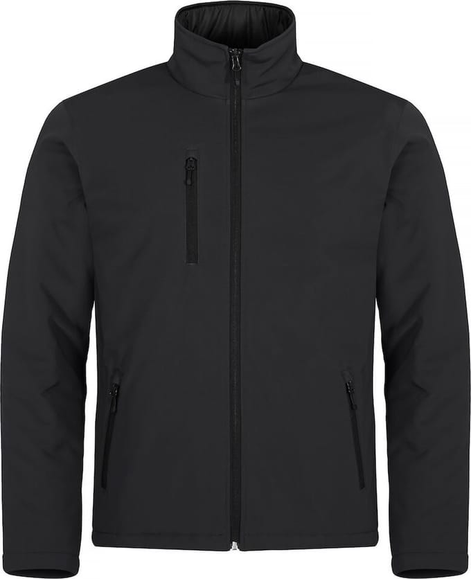 Clique Padded Softshell Jacket 0200954 - Zwart - XL