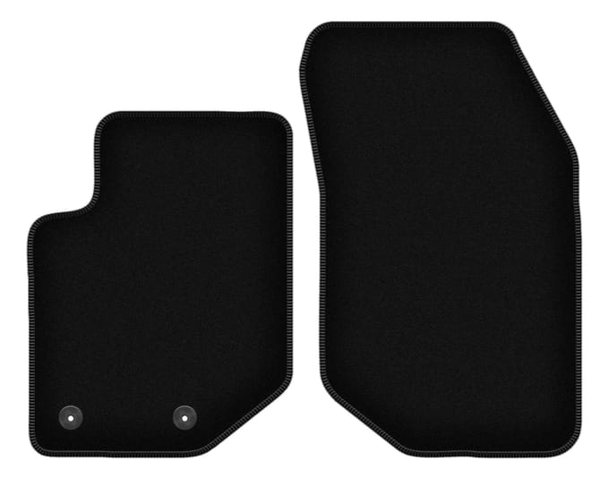 Wielganizator WLG-BASIC Serie - Auto Vloermatten - Voor Jeep Avenger - Zwart