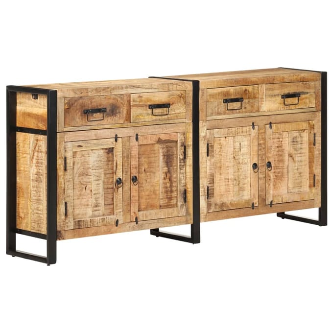 vidaXL - Dressoir - 172x35x80 - cm - massief - mangohout
