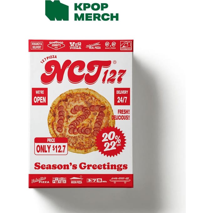 NCT 127 - 2022 Seizoensgroeten red