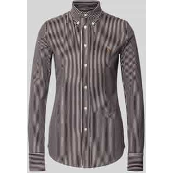 Overhemdblouse met knoopsluiting