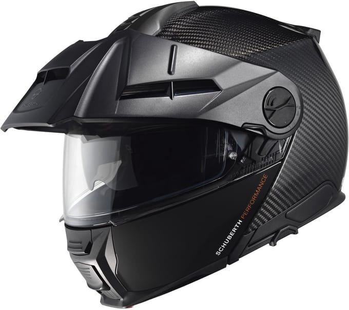 Schuberth E2 Glossy Carbon Systeemhelm - Helm