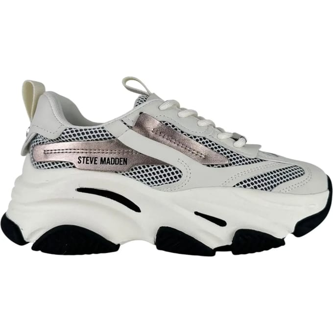 Steve Madden Possession-E Sneakers Laag - Gebroken wit - Maat 37