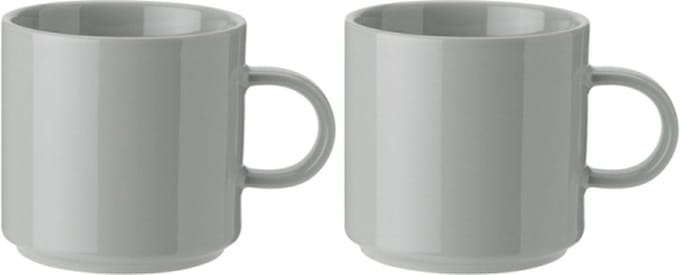 Stelton Em77 Beker Lichtgrijs 2 Stuks