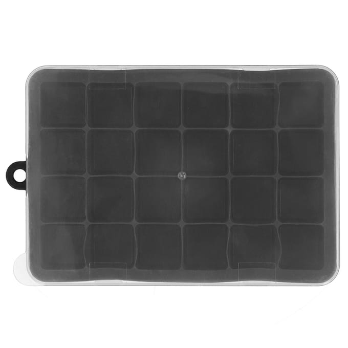 24 Vak Silicone IJsblokjesmaker Vorm Vierkant DIY Ijsmaker Keuken Bar Drinkaccessoires black